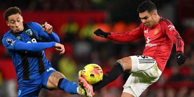 Man Utd và Bournemouth cầm chân nhau trong trận đấu có kịch bản điên rồ